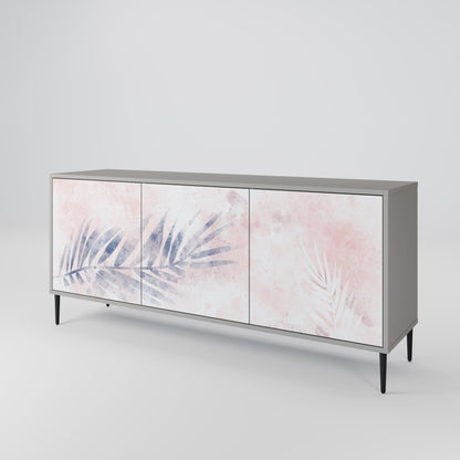 TIMELESS FLOAT 3-Door Sideboard in Grey Finish