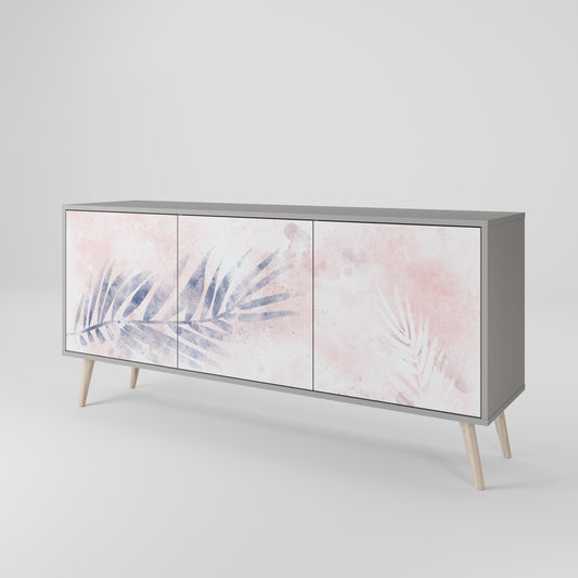 TIMELESS FLOAT 3-Door Sideboard in Grey Finish