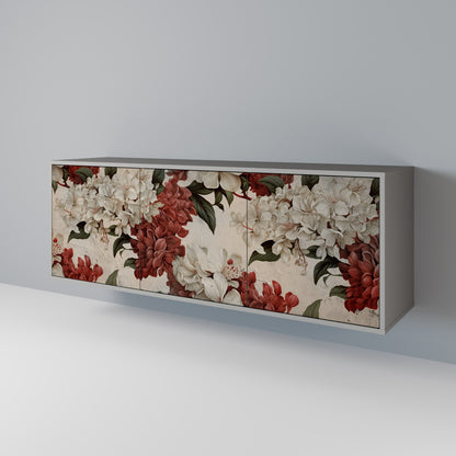 EPHEMERAL DAYS 3-Door Sideboard in Grey Finish