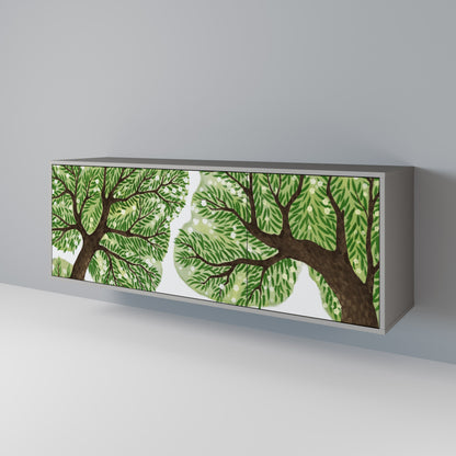 Credenza a 3 ante WILDERNESS DASH in finitura grigia