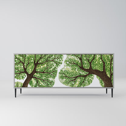Credenza a 3 ante WILDERNESS DASH in finitura grigia