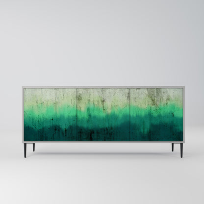 NORTHERN LIGHTS 3-Door Sideboard in Grey Finish