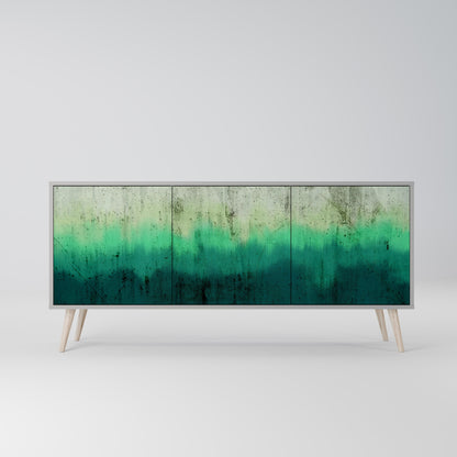 NORTHERN LIGHTS 3-Door Sideboard in Grey Finish