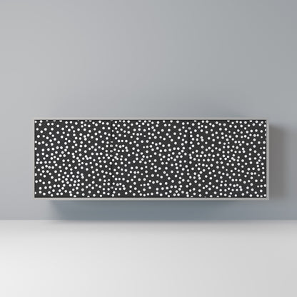 Credenza a 3 ante BLINDING LIGHTS in finitura grigia
