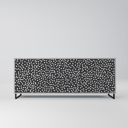 Credenza a 3 ante BLINDING LIGHTS in finitura grigia