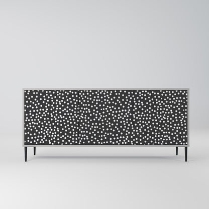 Credenza a 3 ante BLINDING LIGHTS in finitura grigia