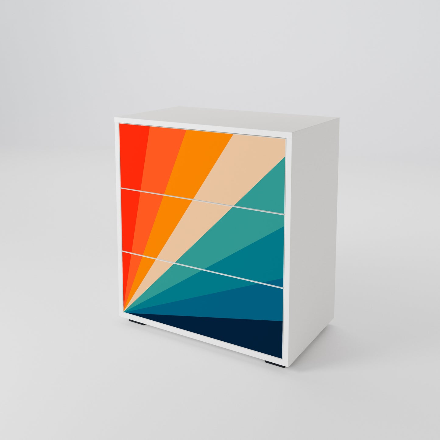 PRISM CONCUSSION Cassettiera
