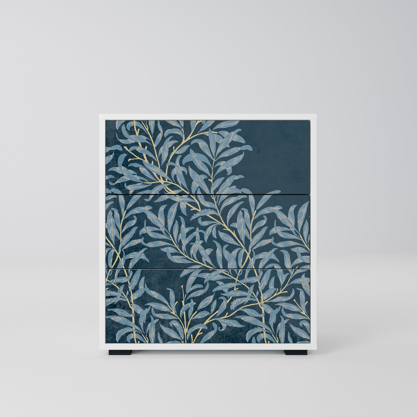 BLUE LEAVES Cassettiera