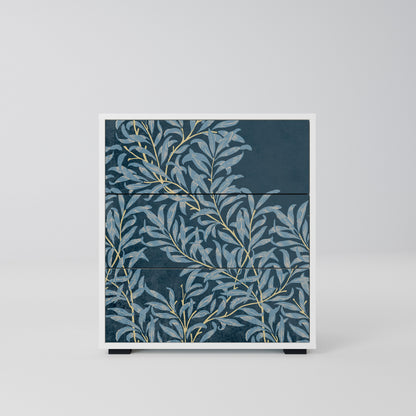 BLUE LEAVES Cassettiera