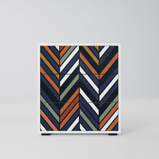 VIBRANT PATCHWORK Cassetiera