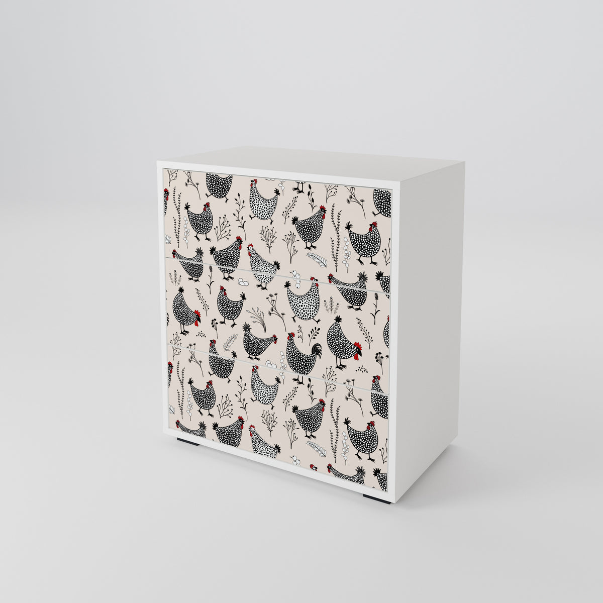 HAPPY HENS Cassettiera