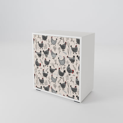 HAPPY HENS Cassettiera
