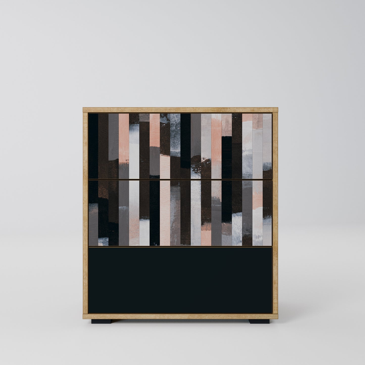 COLLAGE OF RECTANGLES Chest of drawers