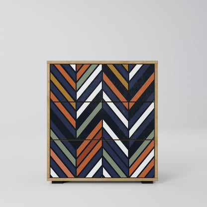 VIBRANT PATCHWORK Cassettiera