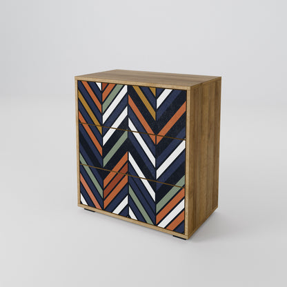 VIBRANT PATCHWORK Cassettiera