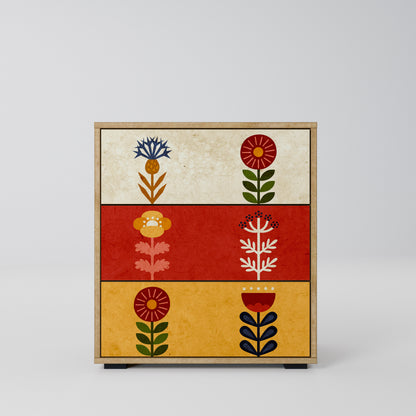 SCANDIC FLOWERET Chest of drawers