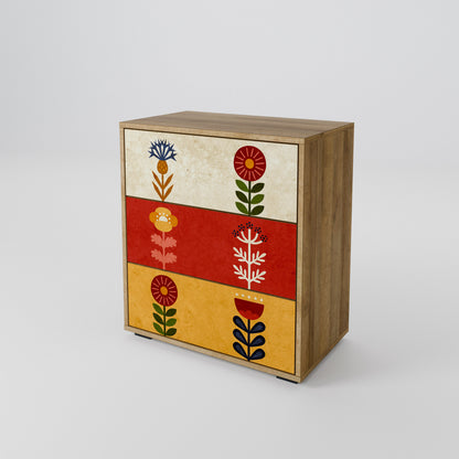 SCANDIC FLOWERET Chest of drawers