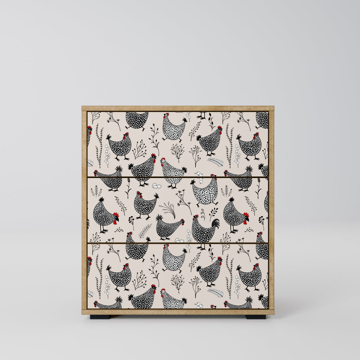 HAPPY HENS Cassettiera
