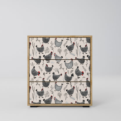 HAPPY HENS Cassettiera