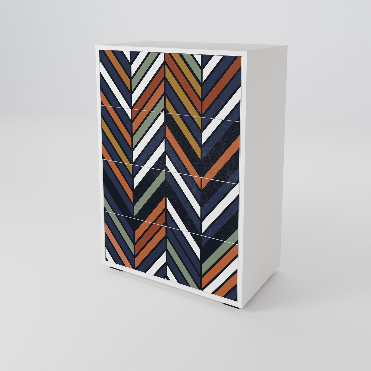 VIBRANT PATCHWORK Chest of drawers