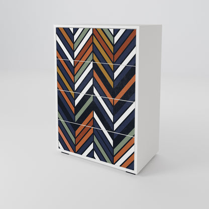 VIBRANT PATCHWORK Cassettiera