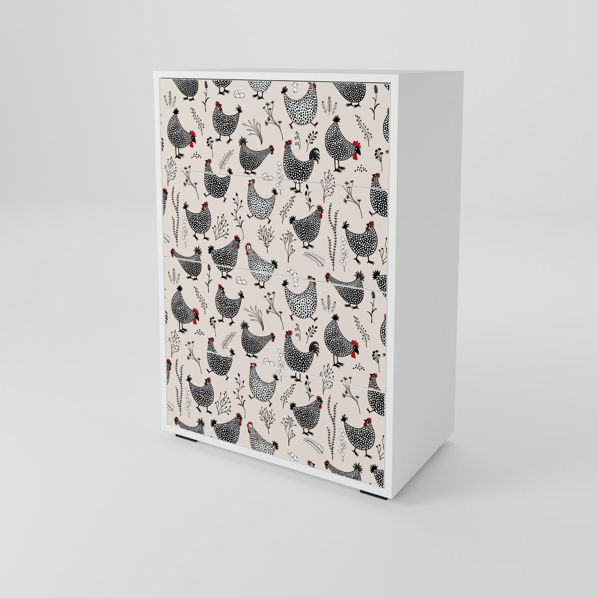 HAPPY HENS Cassettiera