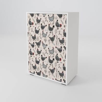 HAPPY HENS Cassettiera