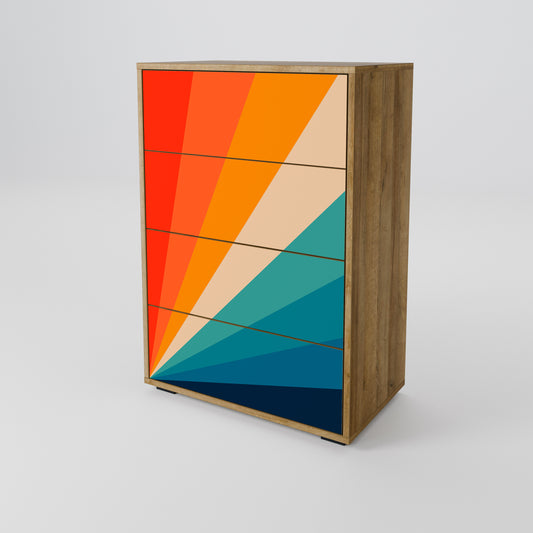 PRISM CONCUSSION Cassettiera