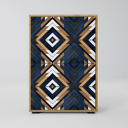 ARTFUL GEOMETRY Cassettiera