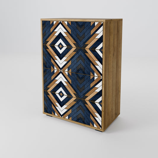 ARTFUL GEOMETRY Cassettiera