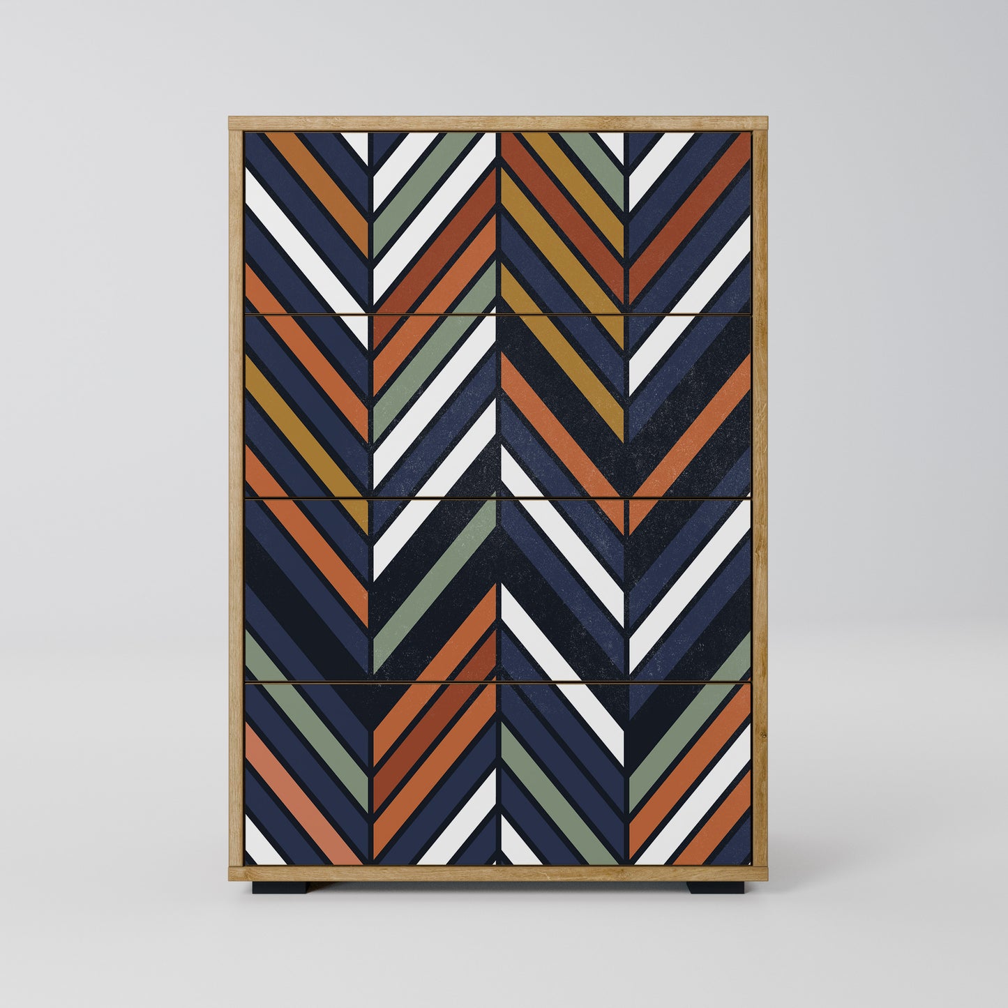 VIBRANT PATCHWORK Cassettiera