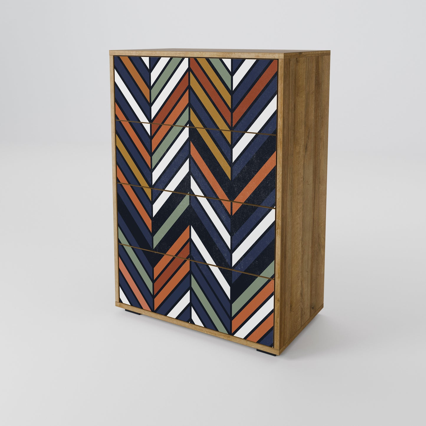 VIBRANT PATCHWORK Cassettiera