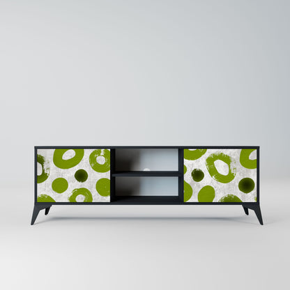 GREEN RHAPSODY Mobile TV a 2 ante con finitura nera