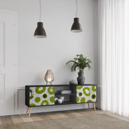 GREEN RHAPSODY Mobile TV a 2 ante con finitura nera