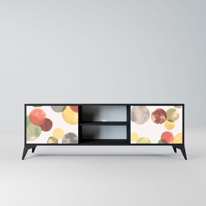 FLEETING HAPPINESS Mobile TV a 2 ante con finitura nera