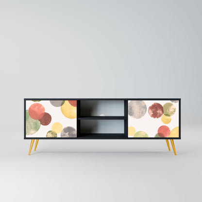 FLEETING HAPPINESS Mobile TV a 2 ante con finitura nera