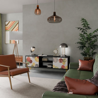 FLEETING HAPPINESS Mobile TV a 2 ante con finitura nera