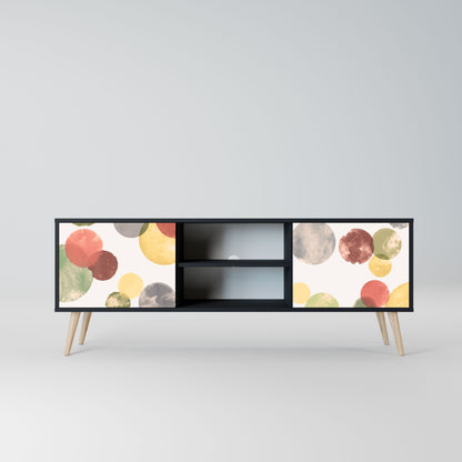 FLEETING HAPPINESS Mobile TV a 2 ante con finitura nera