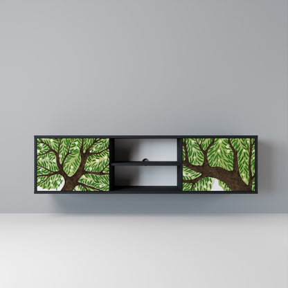 WILDERNESS DASH Mobile TV a 2 Ante in Finitura Nera