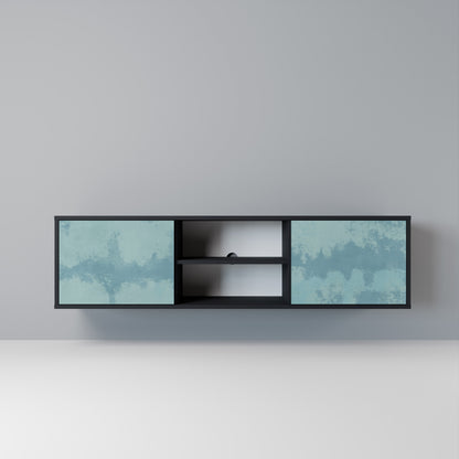 SKY WASH Mobile TV a 2 Ante in Finitura Nera