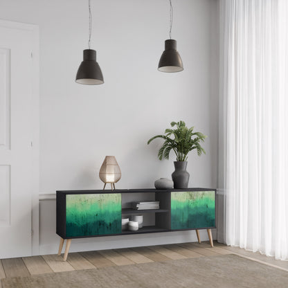 Mobile TV a 2 ante NORTHERN LIGHTS in finitura nera