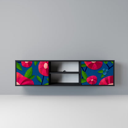 SPRING THOUGHTS Mobile TV a 2 Ante in Finitura Nera