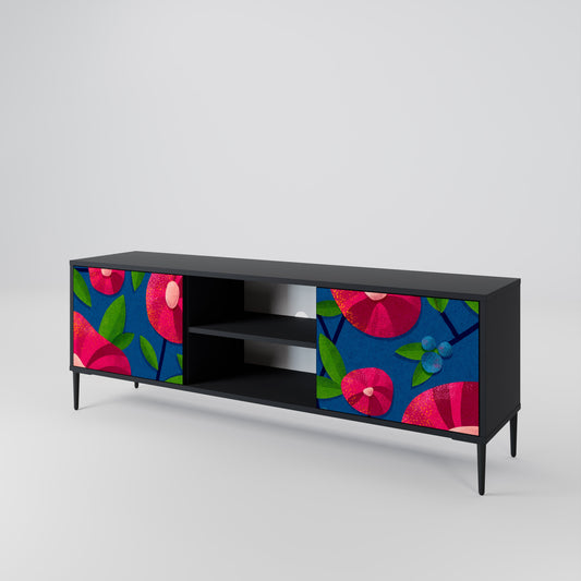 SPRING THOUGHTS Mobile TV a 2 ante con finitura nera