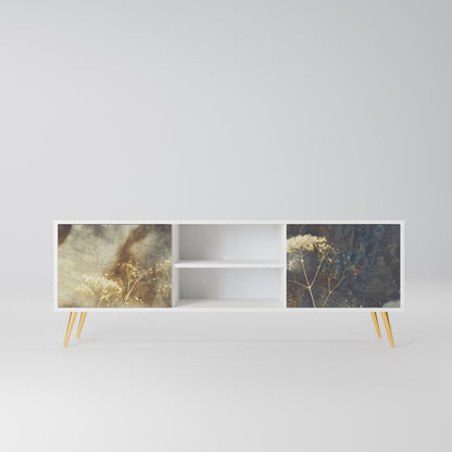 GENTLE POWER Mobile TV a 2 Ante in Finitura Bianca