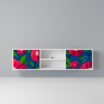 SPRING THOUGHTS Mobile TV a 2 Ante in Finitura Bianca