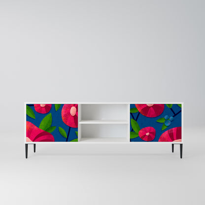 SPRING THOUGHTS Mobile TV a 2 Ante in Finitura Bianca