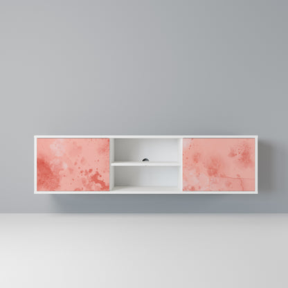 CRANE DANCE Mobile TV a 2 Ante in Finitura Bianca