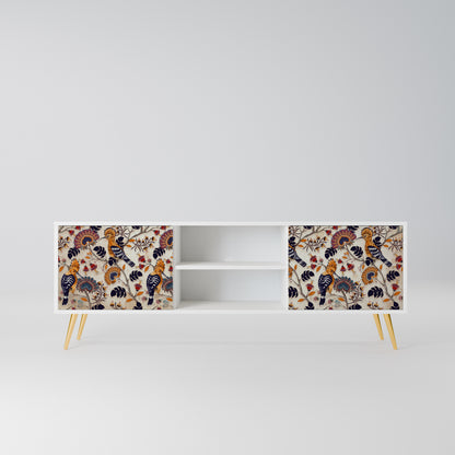 EMINENT HOOPOE Mobile TV a 2 Ante in Finitura Bianca