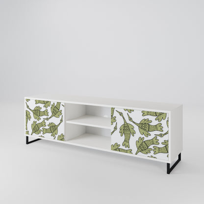 SEEDLING SONGBIRD Mobile TV a 2 Ante in Finitura Bianca