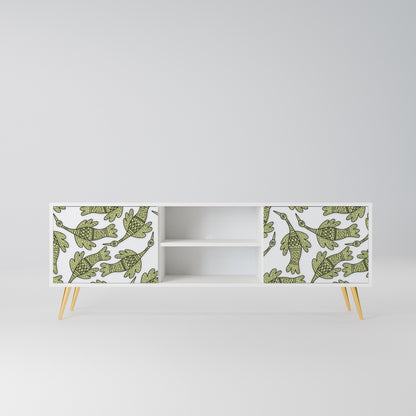 SEEDLING SONGBIRD Mobile TV a 2 Ante in Finitura Bianca